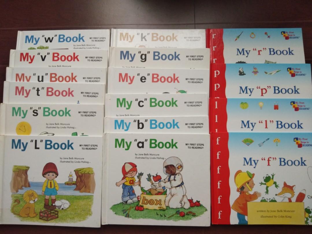 Moncure Books My First Step To Reading Hobbies Toys Books Magazines Children S Books On Carousell