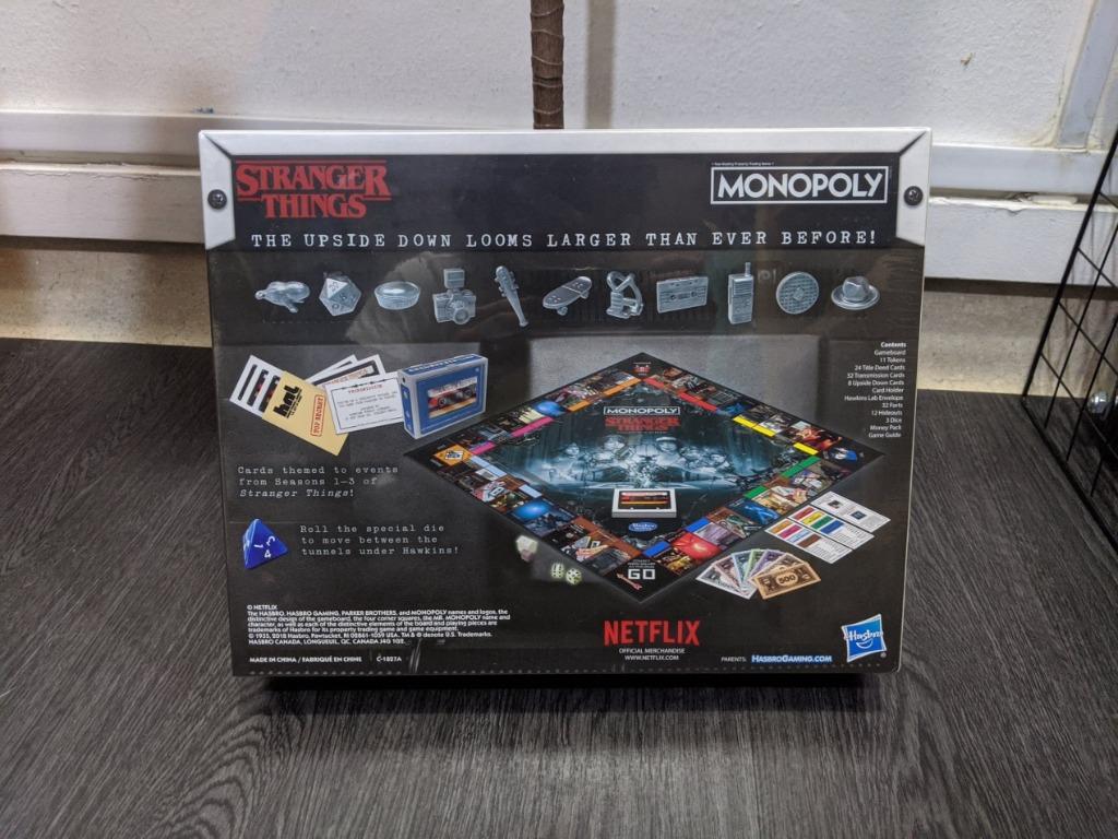 Monopoly Game Stranger Things Collector S Edition Board Game Toys Games Board Games Cards On Carousell