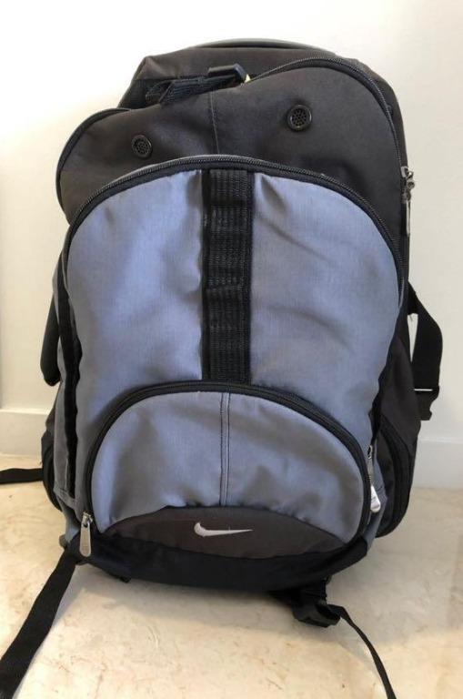 Nike Trolley Duffle Bag With A Detachable Backpack Travel Travel Essentials Luggage On Carousell