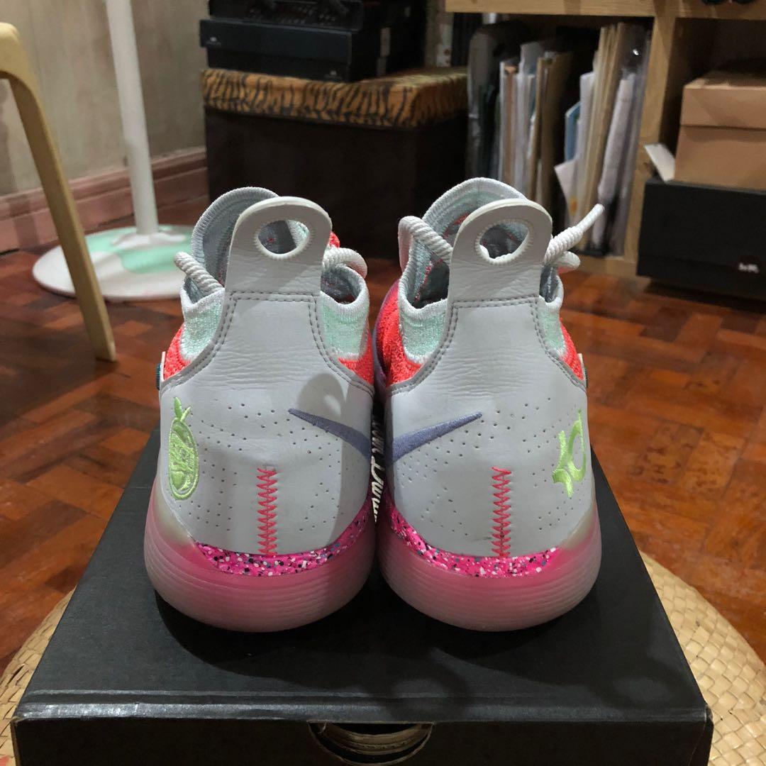 Nike Zoom KD11 Peach Jam Men s Fashion Footwear Sneakers on