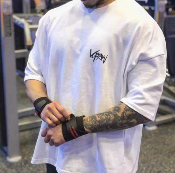 oversized gym shirts