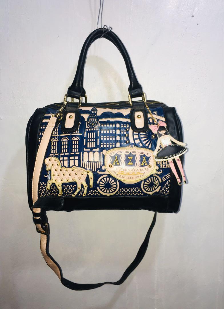 Buy Aranyani Hand Painted Nano Bag With Sling Online | Aza Fashions |  ShopLook