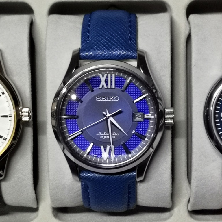 Price Reduced Rare SEIKO Presage SARX005 6R15 Automatic Navy