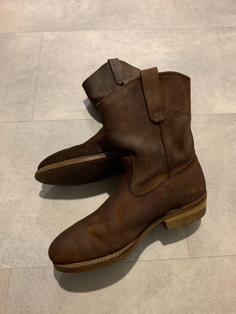 Red wing cheap pecos suede