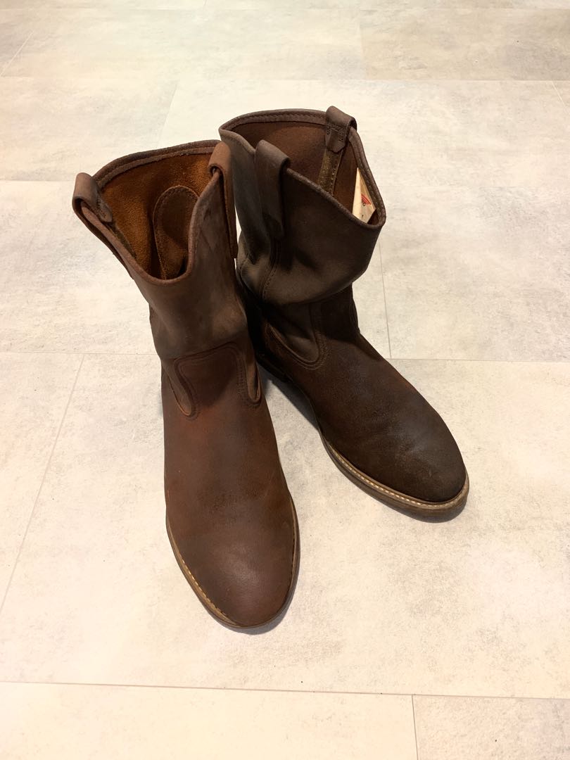 Red Wing Pecos Boots Suede Women s Fashion Footwear Boots on