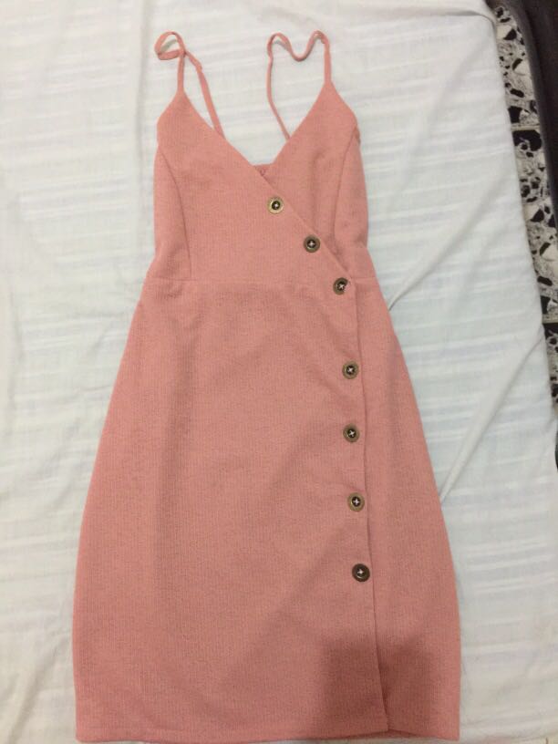 Rose colored dress, Women's Fashion, Dresses & Sets, Dresses on Carousell