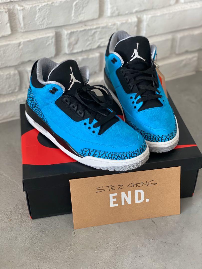 Sale Air Jordan 3 Powder Blue US10.5