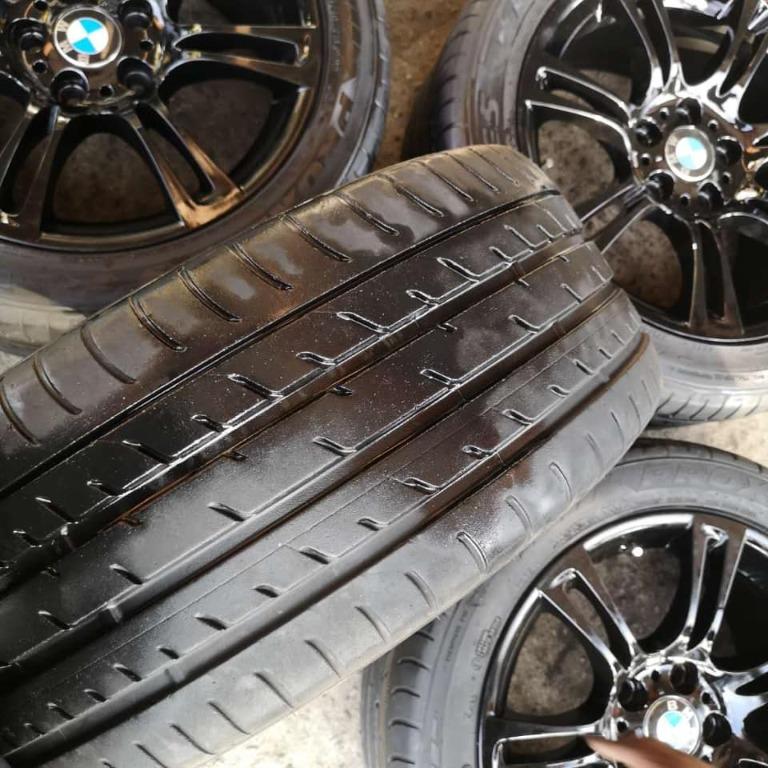 SPORT RIM BMW ORI 18" F10 F30 E90 TYRE TOYO 70%, Auto Accessories on ...