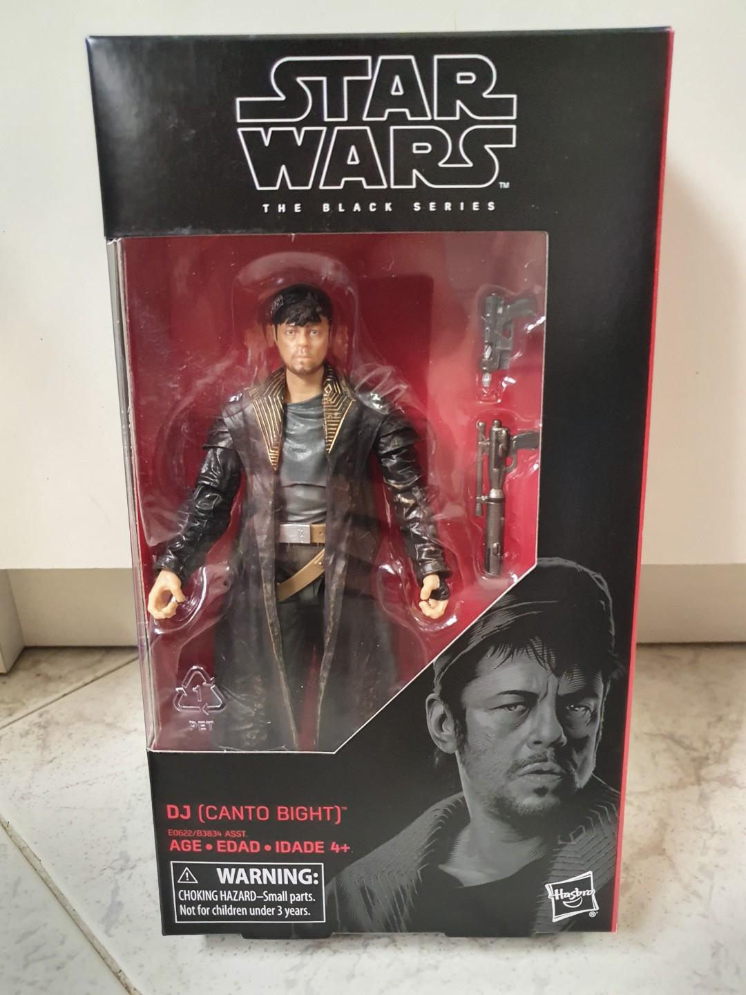 Hasbro Star Wars The Black Series DJ Canto Bight Action Figure for sale online 