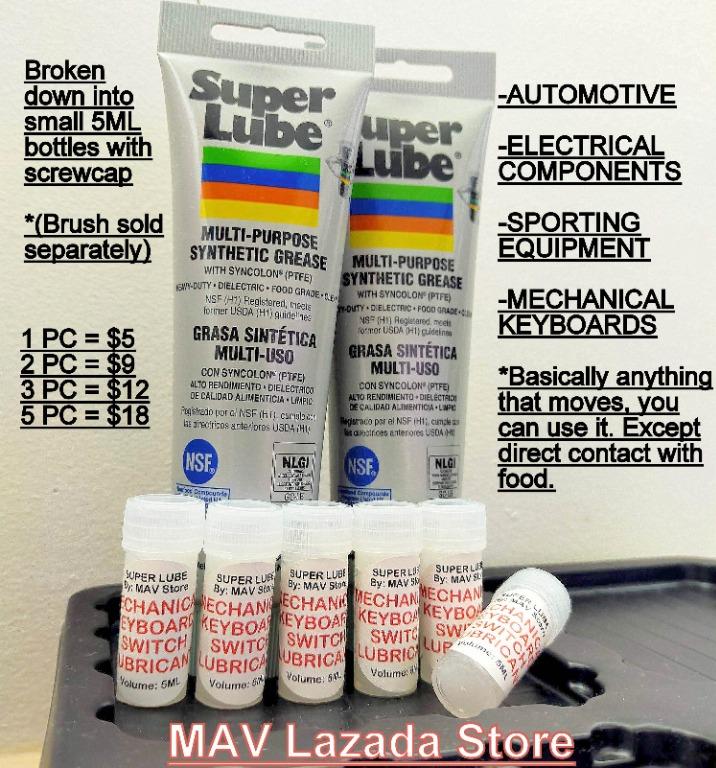 SUPER LUBE 21030 MECHANICAL KEYBOARD SWITCHES LUBRICANT GREASE WITH