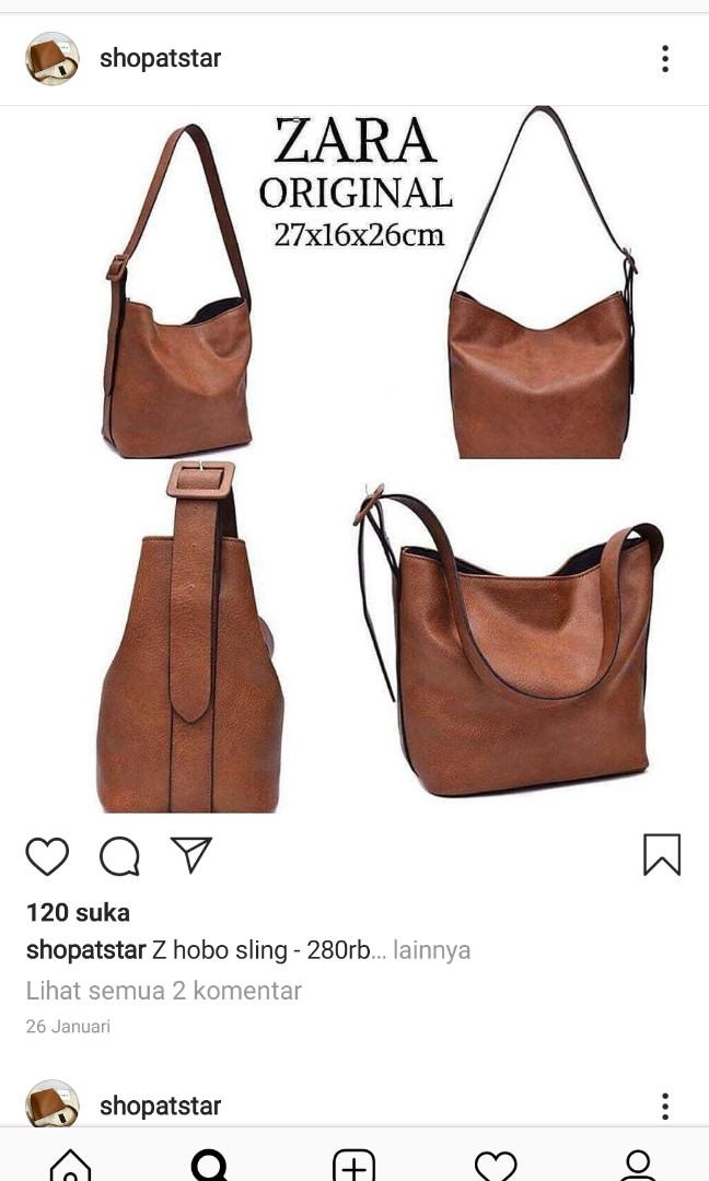Tas zara clearance hobo