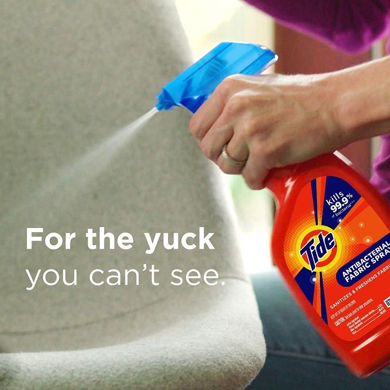 Tide Antibacterial Fabric Spray Disinfectant Disinfecting, Furniture