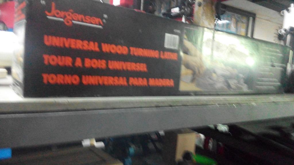 UNIVERSAL WOOD TURNING MACHINE (Category: Construction Tools & Equipment) located in Caloocan City. Submitted by edgar.mondejar (Listing ID 280029777, Image 1). Description: UNIVERSAL WOOD TURNING MACHINE 1 UNIT APPLICATION : USE ELECTRIC DRILL BRAND : JERGENSON.
