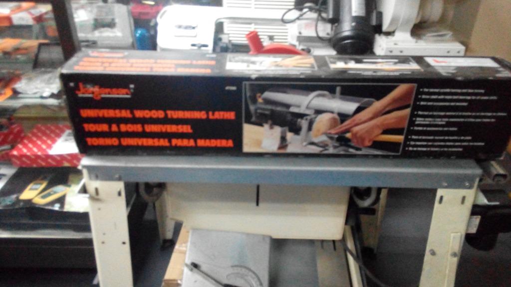 UNIVERSAL WOOD TURNING MACHINE (Category: Construction Tools & Equipment) located in Caloocan City. Submitted by edgar.mondejar (Listing ID 280029777, Image 3). Description: UNIVERSAL WOOD TURNING MACHINE 1 UNIT APPLICATION : USE ELECTRIC DRILL BRAND : JERGENSON.