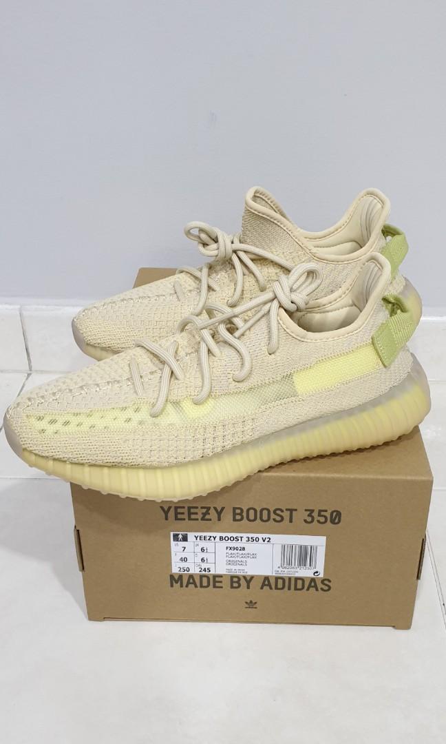 yeezy 350 v2 flax carousell