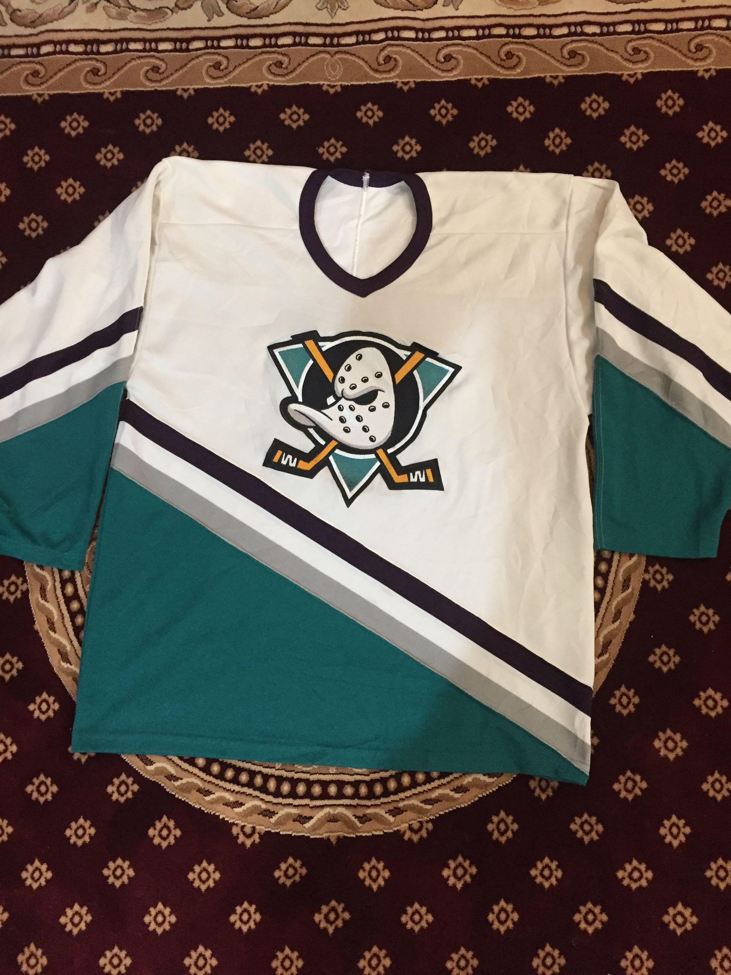 vintage mighty ducks jersey for sale