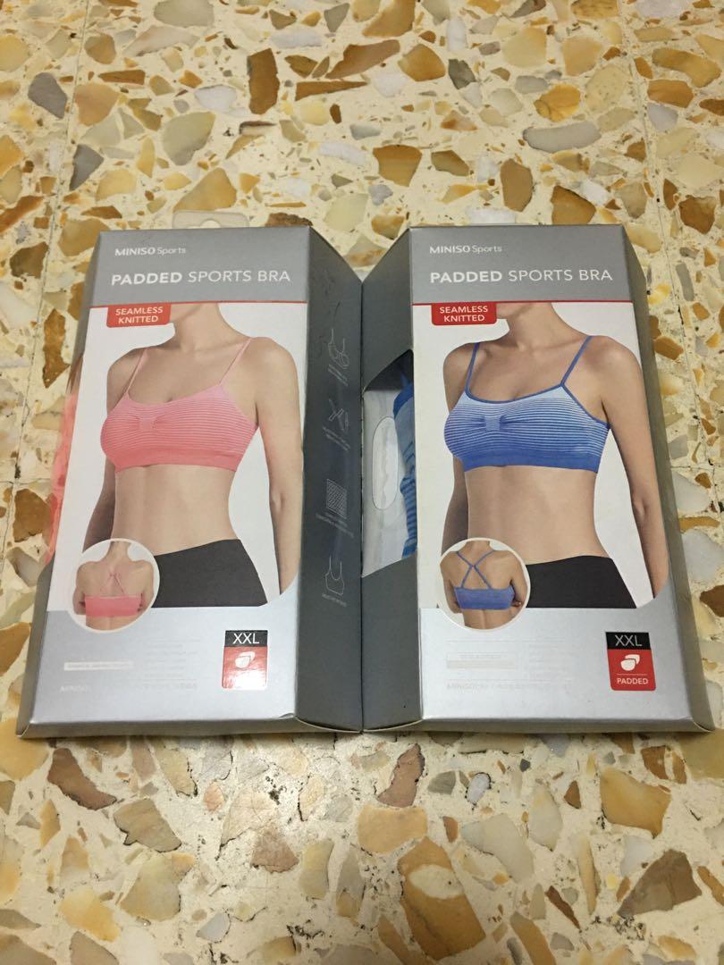 sport bra miniso