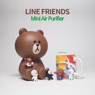 Line Brown Bear mini air purifier