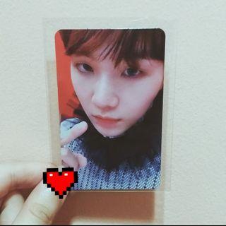 BTS Love Yourself Answer Photocard Yoongi Suga PC