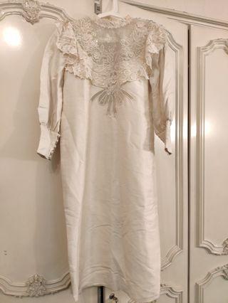White Dress Vintage