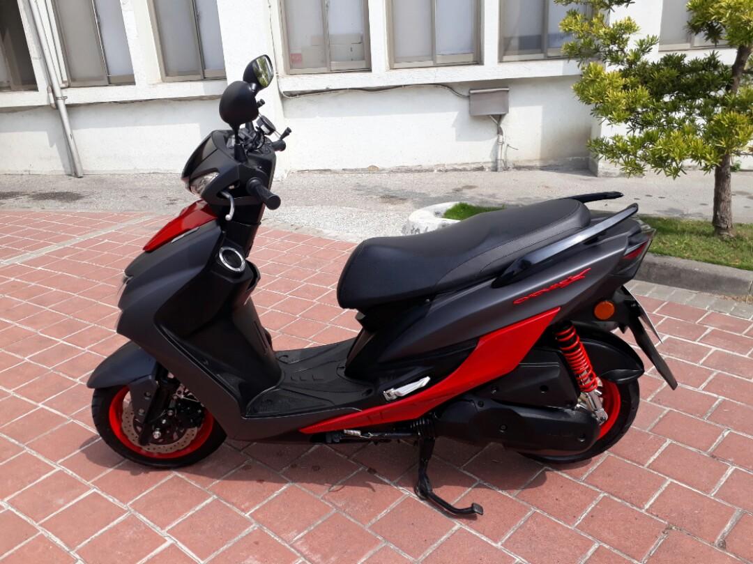 2019 YAMAHA 五代勁戰ABS 消光黑紅, 機車, 二手機車在旋轉拍賣