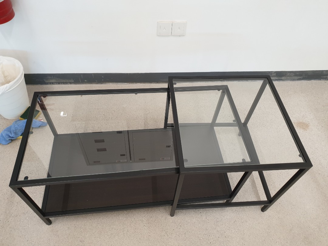 2 stacking table set from Ikea, Furniture & Home Living, Furniture