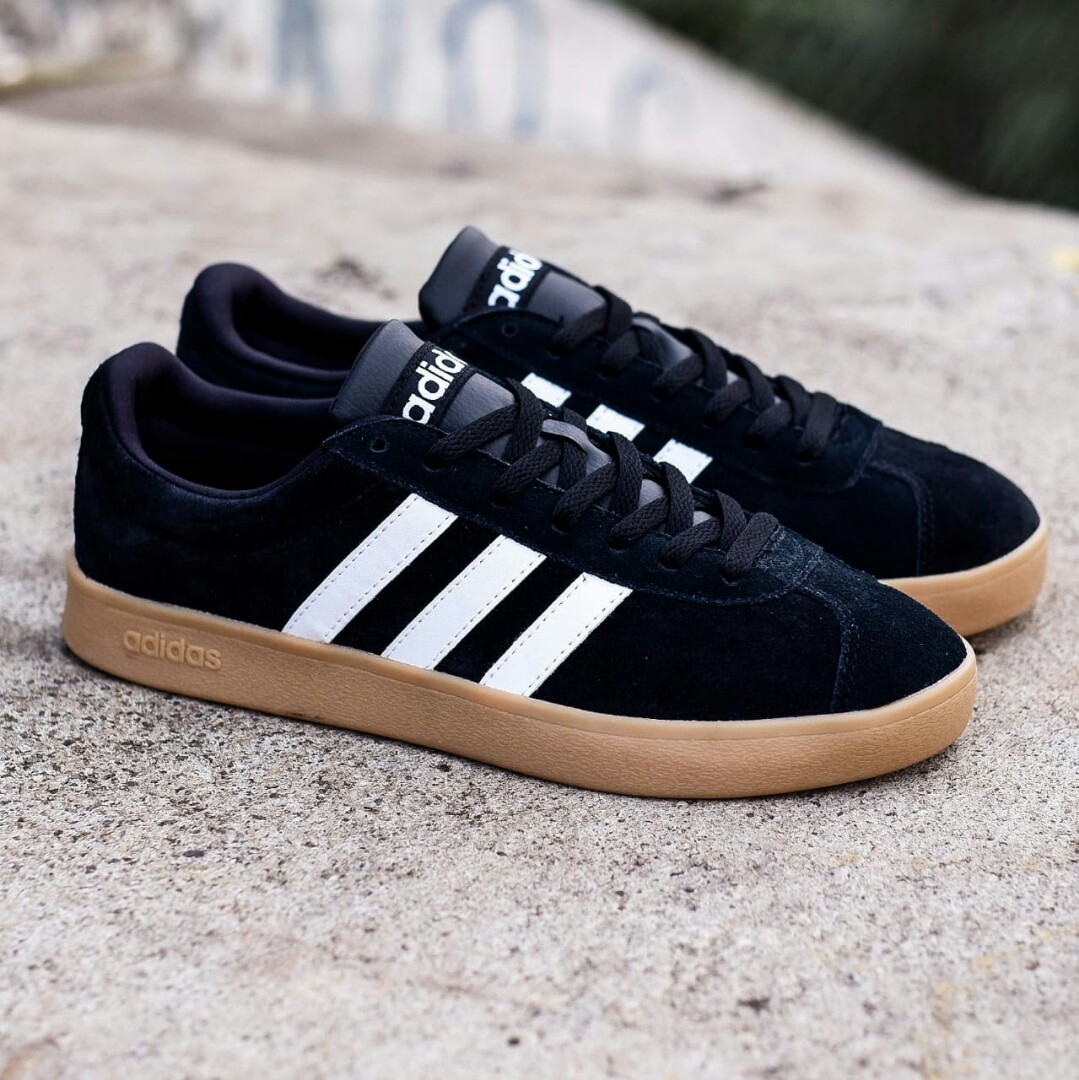 adidas neo vl court suede