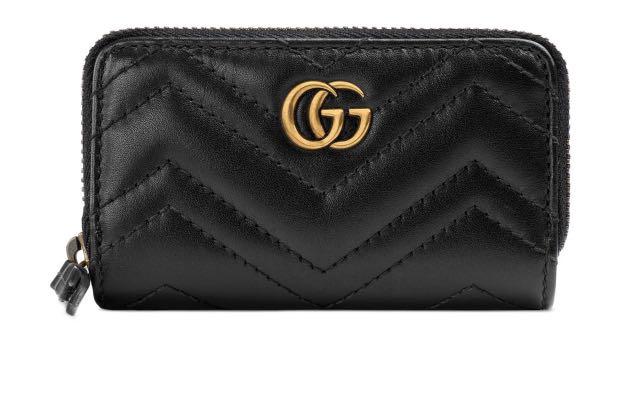 gucci marmont leather key case
