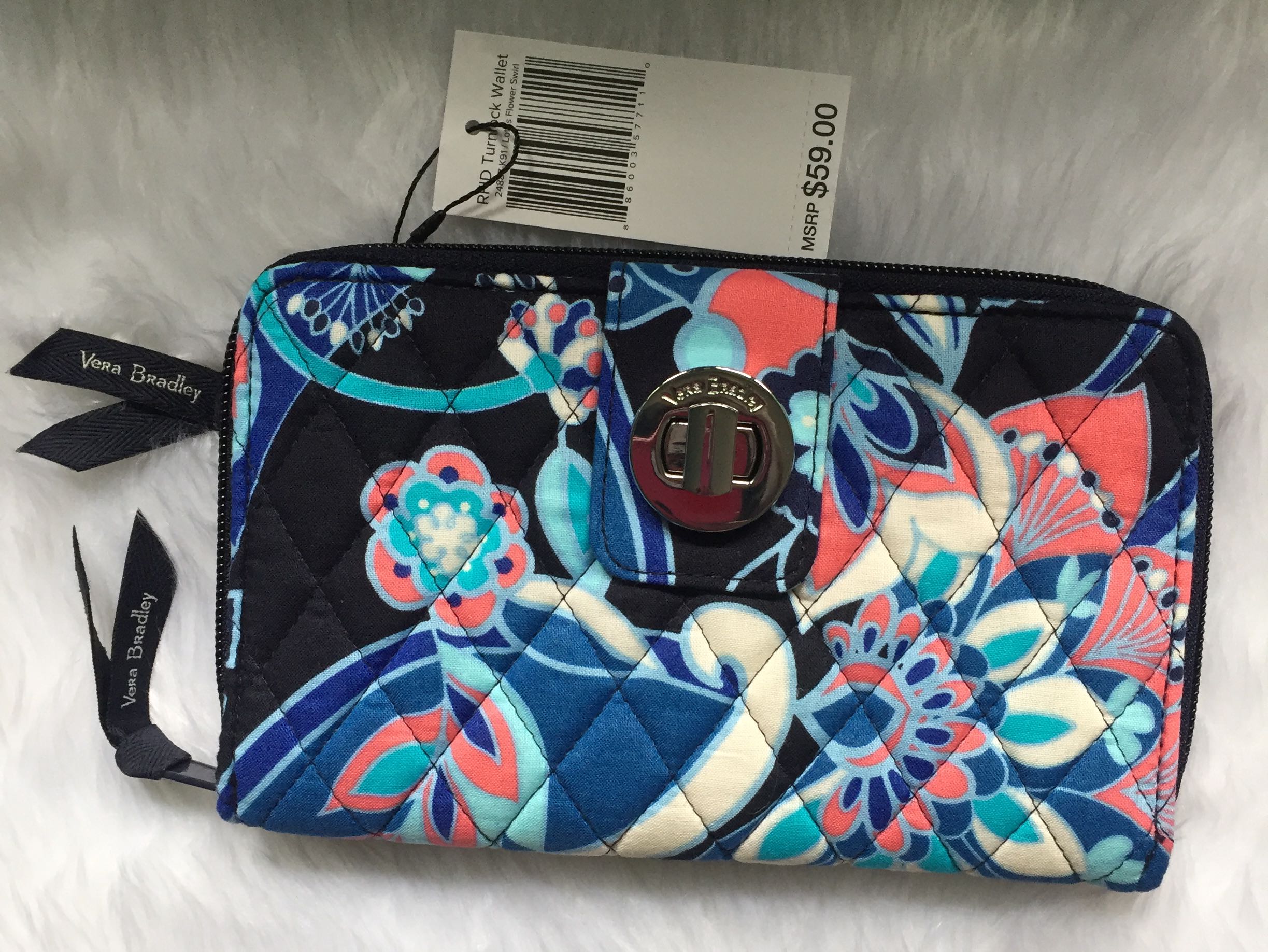 Vera bradley wallet price store
