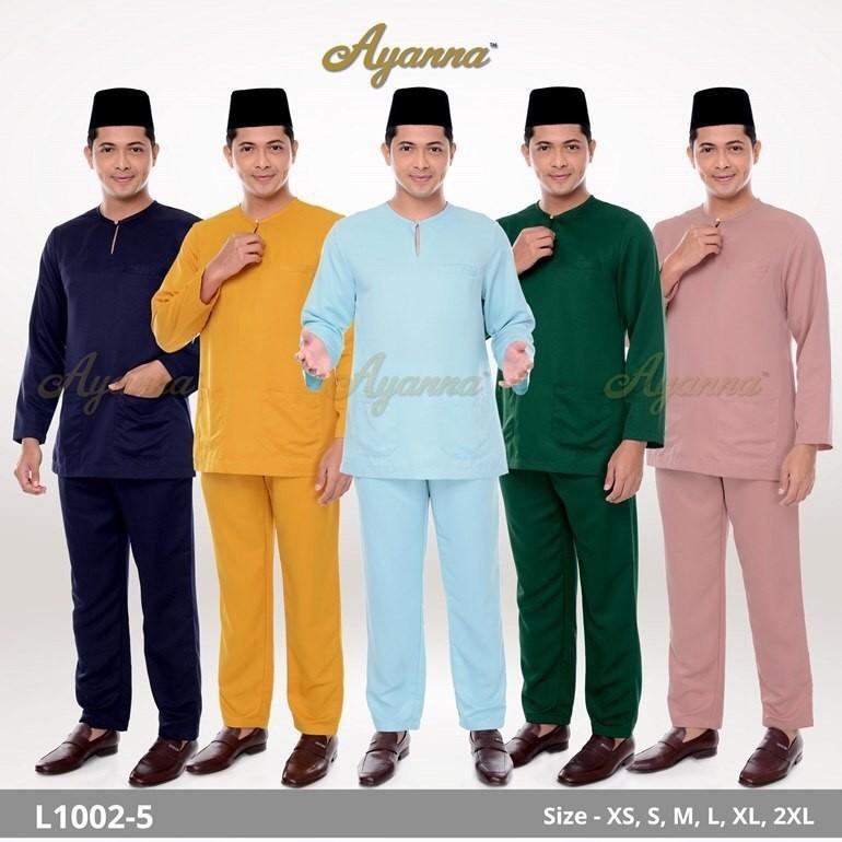 Baju Melayu Teluk Belanga Adult L1002 5 Kurung Raya 2020 Men S Fashion Tops Sets Formal Shirts On Carousell
