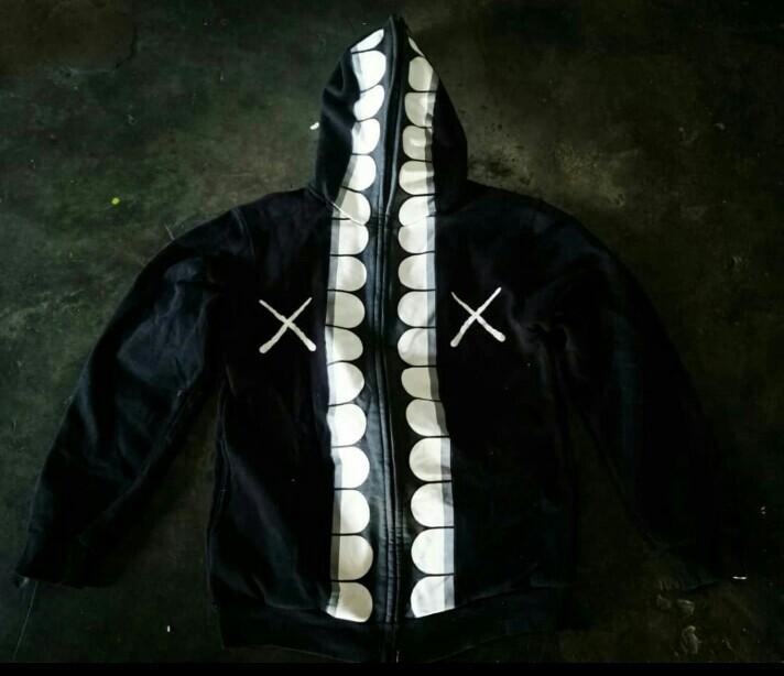Bape kaws jacket clearance