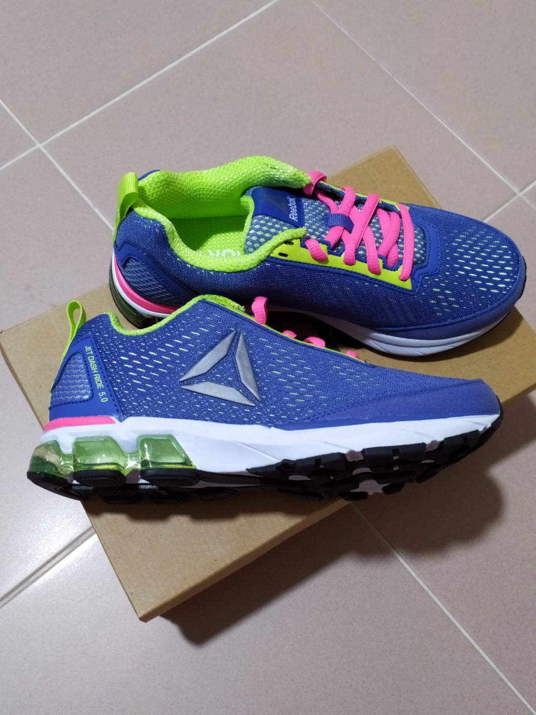 BNIB Reebok Jet Dashride Sports Shoes Sneakers Women s Fashion Footwear Sneakers on Carousell