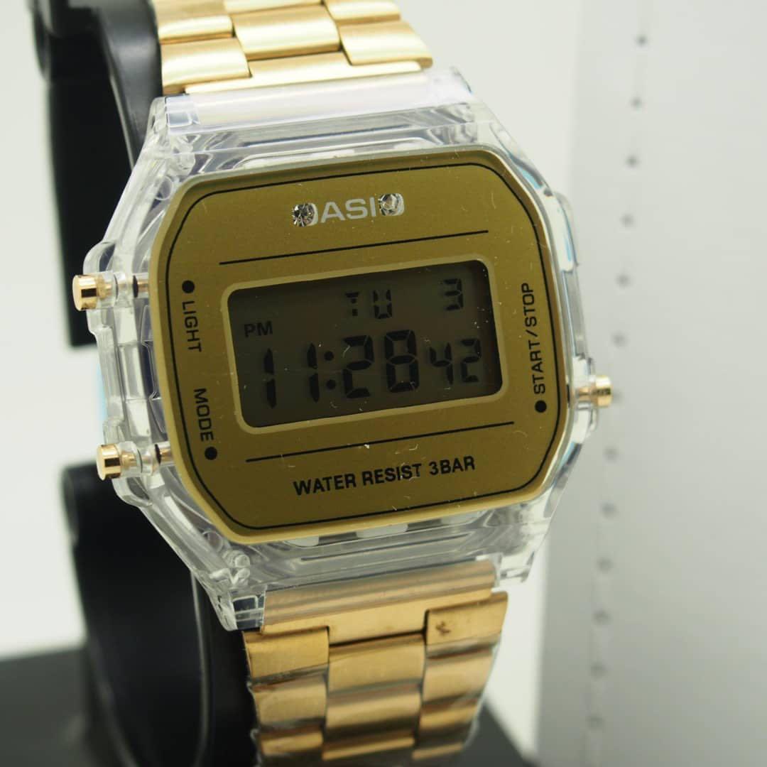 Casio (Category: Watches) located in Pasir Puteh. Submitted by mia_asyraf (Listing ID 280251731, Image 3). Description: 🌻CASIO A168 TRANSPARENT 🌻Condition New 🌻Battery Movement 🌻Diameter 45mm 🌻Steel Strap 🌻Steel Case 🌻Grade 2A 🌻Warranty 2 Month For Engine 🌻Digital Movement 🌻For Unisex 🌻Include Postage SM /SS 🌻PRICE: RM100 Include Casio Box ⛔LIMITED STOCKS🔥🔥 ⛔RESTOCKS🔥🔥 BERMINAT PM SAYA TERUS.