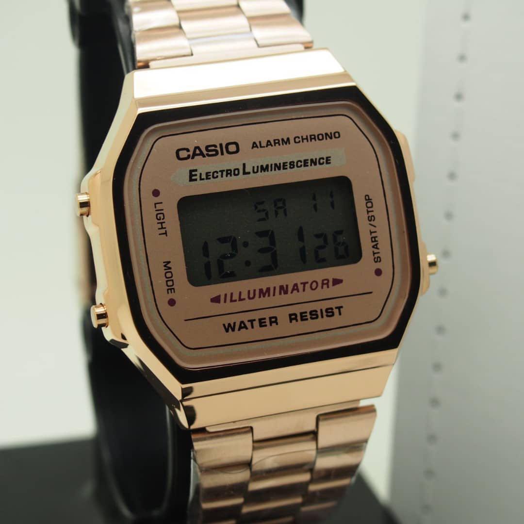 Casio (Category: Watches) located in Pasir Puteh. Submitted by mia_asyraf (Listing ID 280252614, Image 3). Description: 🖤CASIO A168 🖤Condition New 🖤Battery Movement 🖤Diameter 45mm 🖤Steel Strap 🖤Steel Case 🖤Grade 2A 🖤Warranty 2 Month For Engine 🖤Digital Movement 🖤For Unisex 🖤Include Postage SM /SS 🖤PRICE: RM100 Include Casio Box ⛔LIMITED STOCKS🔥🔥 ⛔RESTOCK🔥🔥 BERMINAT PM SAYA TERUS.