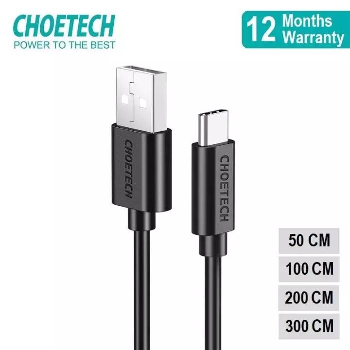 Choetech Usb Type C Fast Charge Cable For Ipad Pro Samsung Mobile Phones Tablets Mobile Tablet Accessories Mobile Accessories On Carousell
