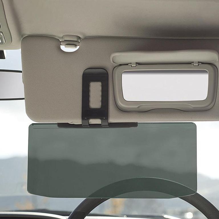 Clearance Used Like New Car Sun Visor Anti Glare Clip On Shield Sun Shades Driving Clear View Car Accessories Accessories On Carousell