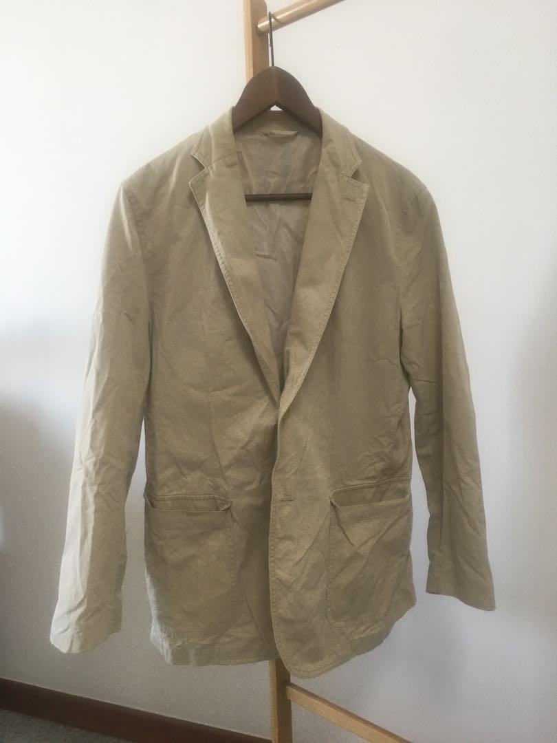 Crocodile Casual Khaki Blazer Sports Jacket Men s Fashion Coats