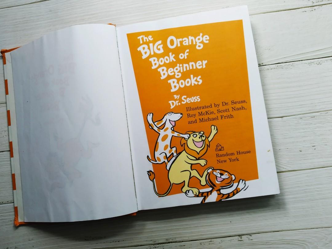 Get Wallpaper Dr Seuss Big Orange Book Of Beginner Books Buku Alat Tulis For iPhone Free