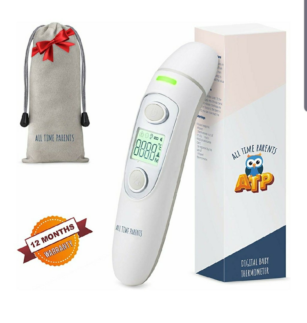 FDA Approved Digital Infrared Temporal Thermometer Medical Ear and Forehead Thermometer for