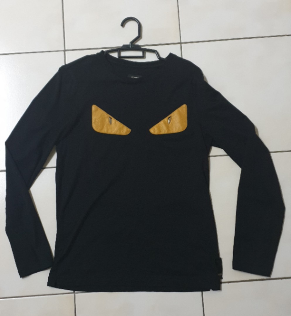 Long sleeve fendi shirt on sale