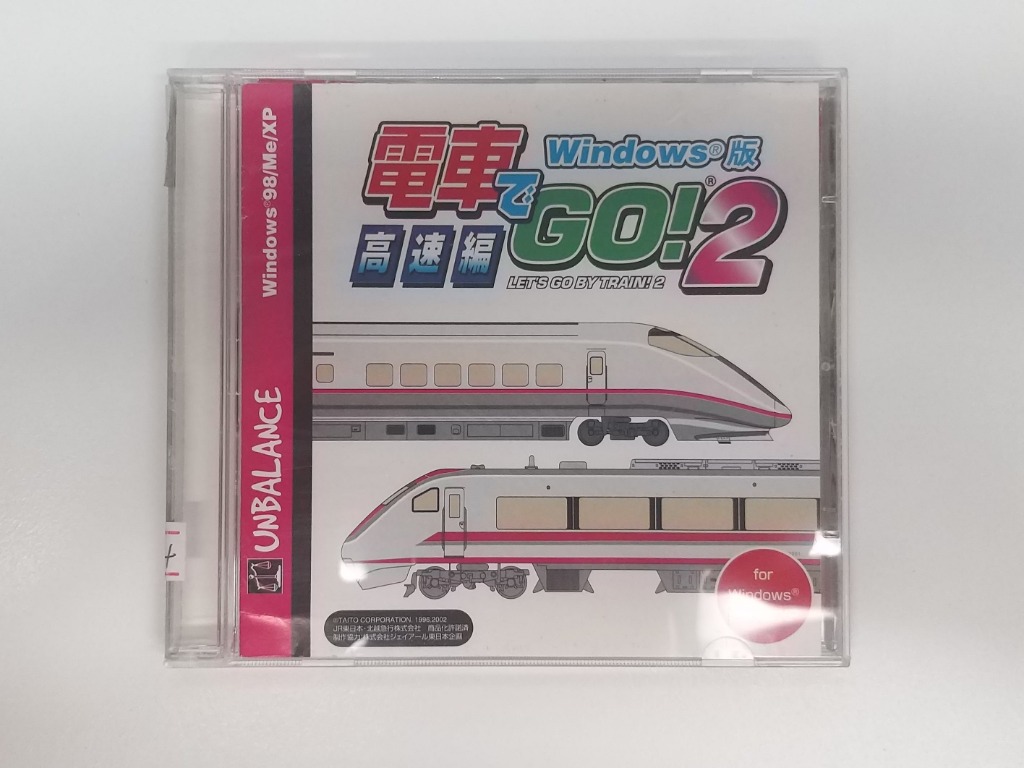 米舖game 9成新pc Taito 電車go 2 高速篇let S Go By Train 火車日版window版電腦game 遊戲機 遊戲機遊戲 Carousell
