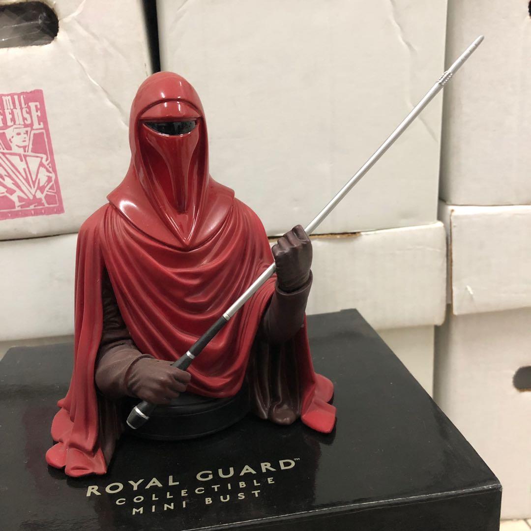 Gentle Giant Red Royal Guard Blue Senate Guard Bust Star Wars Limited Edition W Coa Toys Games Action Figures Collectibles On Carousell