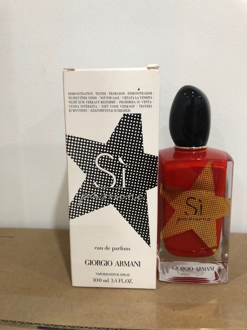 Armani si passione 100 ml tester online