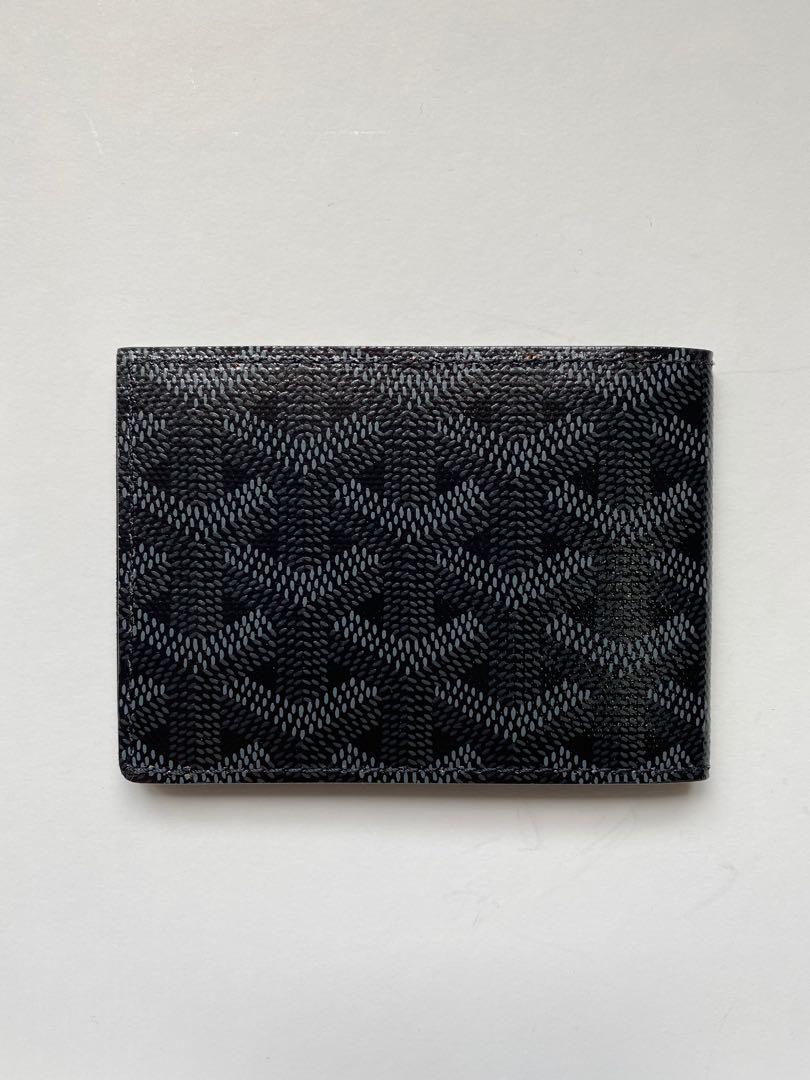 Goyard Porte Carte Insert Victoire Slot Wallet (All Black Limited 