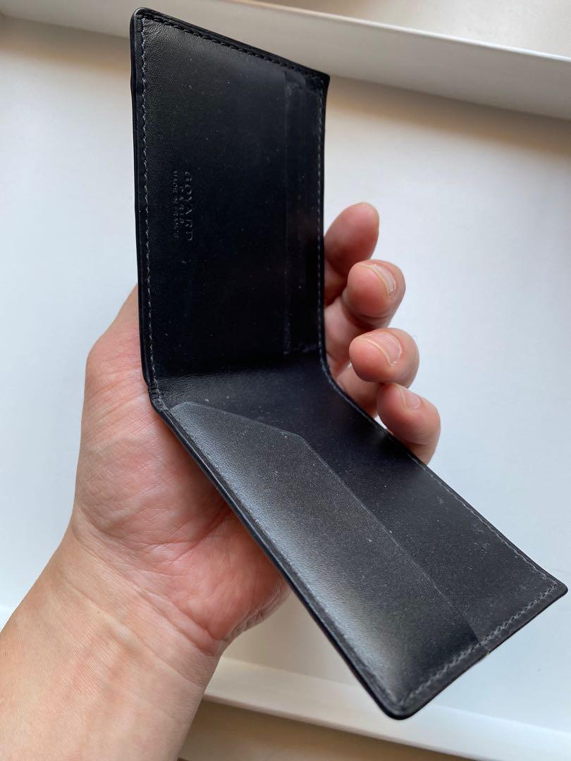 Goyard Black Goyardine Porte-Cartes Insert Card Wallet