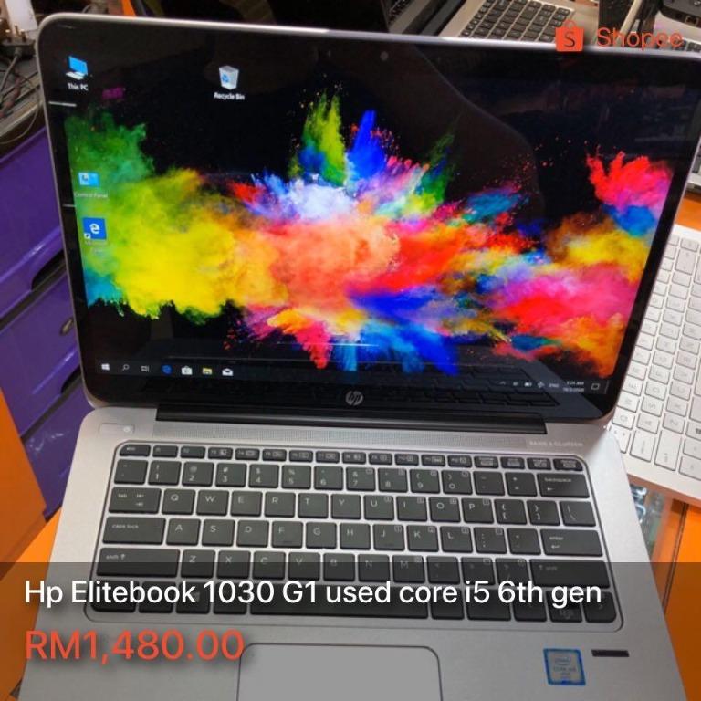 Hp Elitebook 1030 G1 Used Core M5 6th Gen Electronics Computers Laptops On Carousell