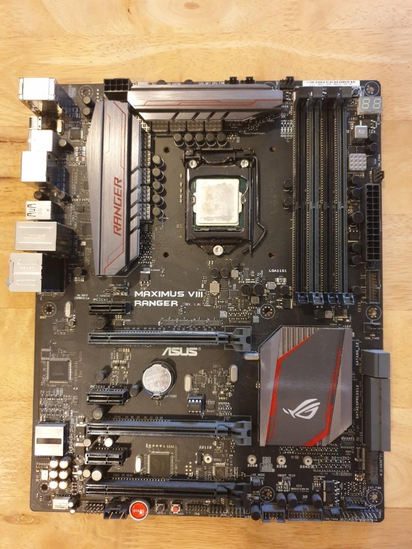 i7 6700K Asus Maximus VIII Ranger Computers Tech Parts
