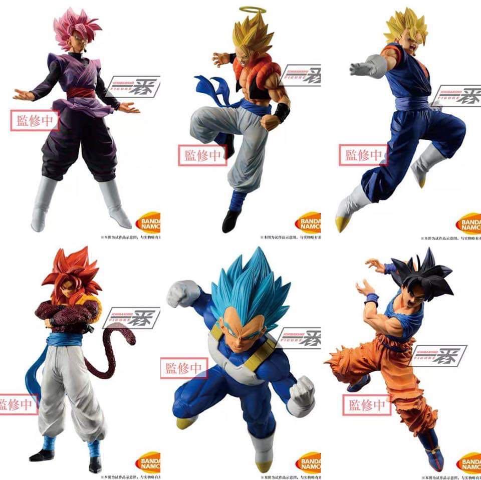 Ichiban Kuji Dragon Ball Awakening Warrior Full Set 6 Figure