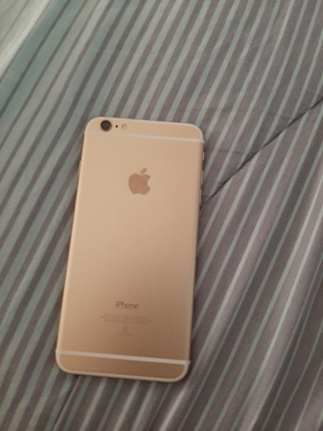 Iphone 6 plus Factory unlocked (Category: iPhone 6 Series) located in Quezon City. Submitted by minamonponbanua (Listing ID 280275693, Image 1). Description: This is iphone 6 plus, Factory Unlocked l, 64gb, Gold. unit only. check all you want. 100% battery health. sobrang kinis (maingat po kasi ako sa phone) reason of selling: upgrade phone. sm fairview meet up sa Starbucks. Feel free to message me. 09103328536-TNT.