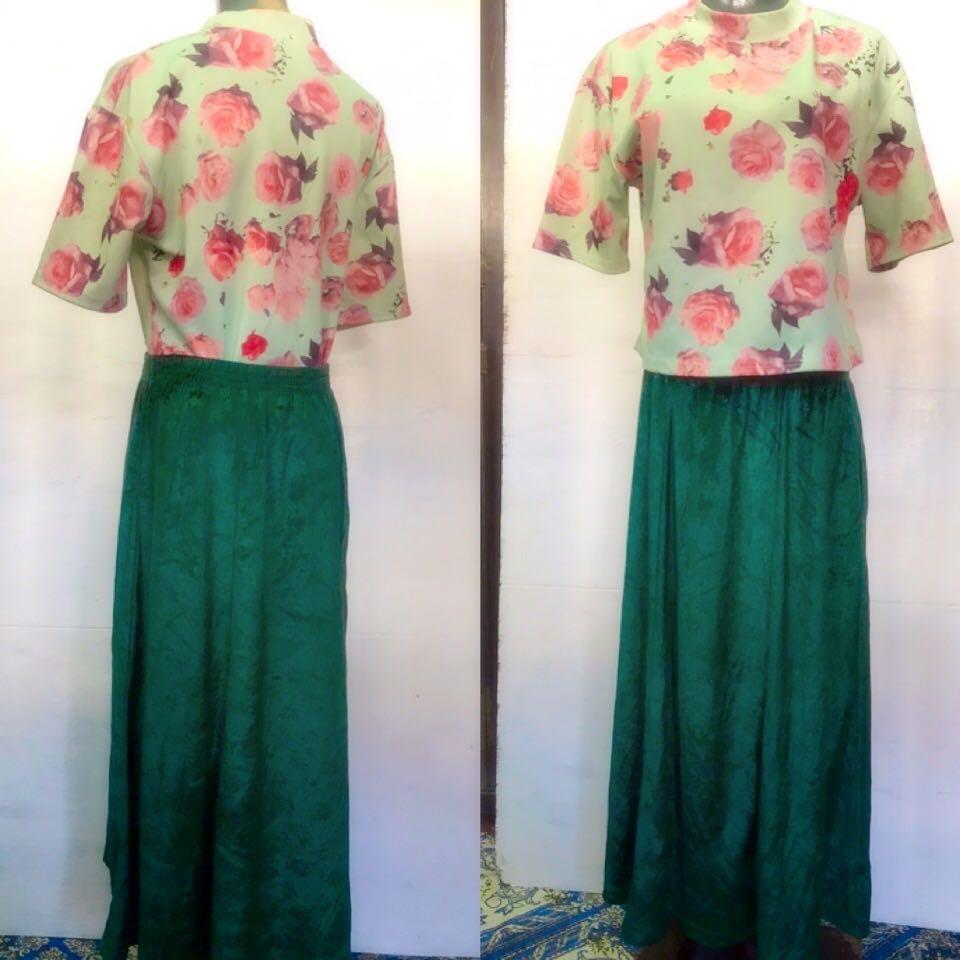Koren top/maxi skirt set size l (Category: Skirts) located in Cavite. Submitted by chunli25 (Listing ID 280223323, Image 1). Description: .